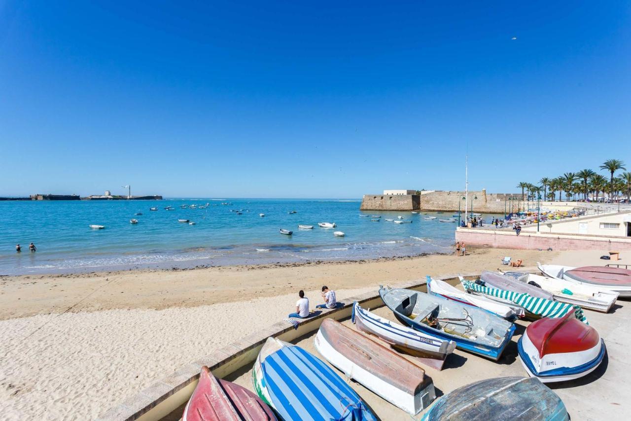 Patio-Caleta Beach Home By Cadiz4Rentals Dış mekan fotoğraf